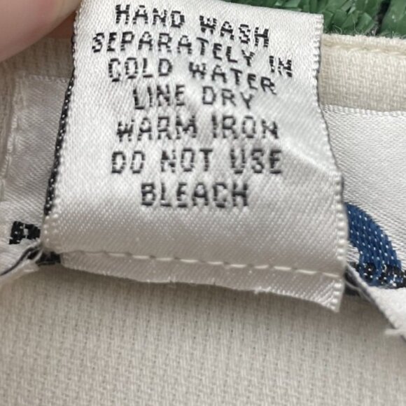 Paul Harris Floral Embroidered Top Vest Women's Size Small White Button 70s - Picture 5 of 11